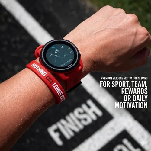 Vista 7 de Paquete de 12 pulseras de silicona motivacionales para hombres, mujeres y adolescentes, equipo deportivo, recompensas de estudiantes, pulseras