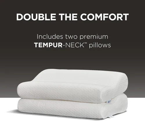 Vista 16 de Tempur-Pedic TEMPUR - Almohada para el cuello, perfil pequeño, color blanco