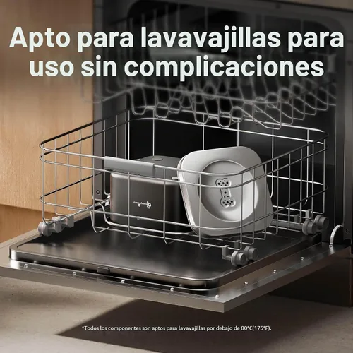 Vista 8 de DownyPaws Tazón de agua antiderrames para perros, 101 oz/3 L, tapón de babeo de acero inoxidable, cuenco de agua para perros de beber lentamente