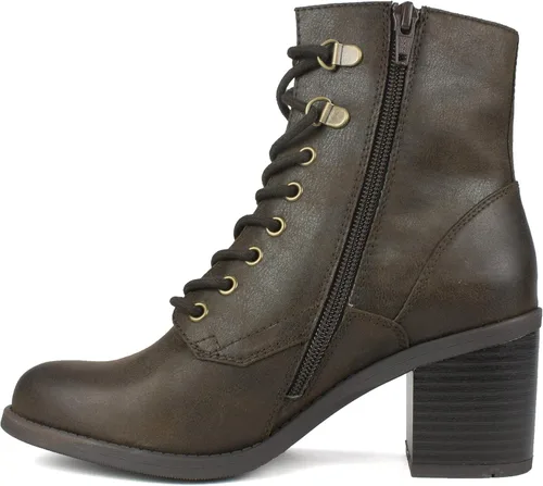 Vista 3 de White Mountain Shoes Dorian - Botas con cordones para mujer