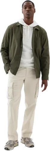 Vista 4 de GAP - Pantalones cargo para hombre Musgo negro
