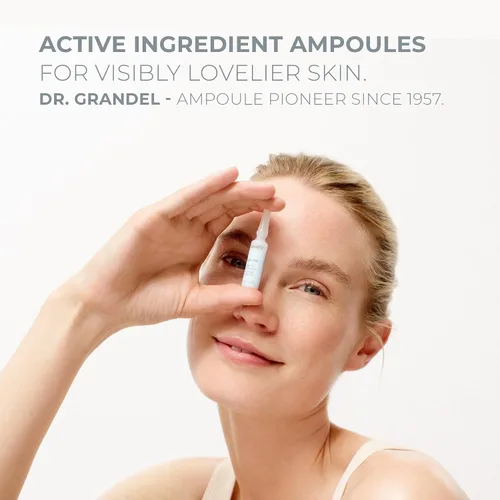 Vista 9 de DR. GRANDEL Hydro Active ampollas 3 x 0.1 fl. oz Intensively moisturizing active ingredient concentrate, refreshes and revitalizes the epidermis