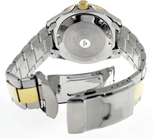 Vista 4 de Orient Sports Reloj mecánico Big Wave edición limitada 656.2ft 2 tonos oro reloj RA-AA0917B