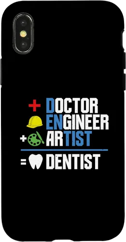 Vista 5 de iPhone 16 Doctor Engineer Artist Dentist Dentistry Dental Assistant Case