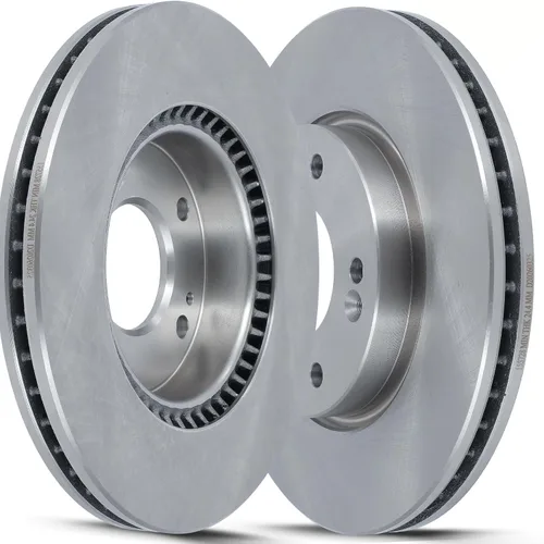 Vista 8 de SCITOO Rotores de freno trasero para Honda para CR-V 2002-2004 Frenos de disco perforados y ranurados Rotores de reemplazo: 31304