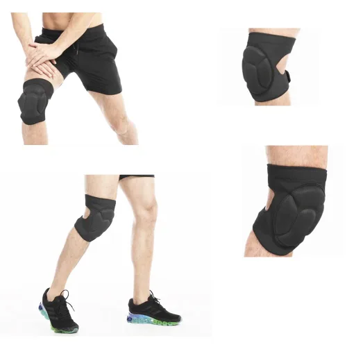 Vista 4 de Rodilleras para hombres y mujeres para limpiar, suelos de trabajo arrodillados, con rodilleras de espuma EVA suave, perfectas para Navidad