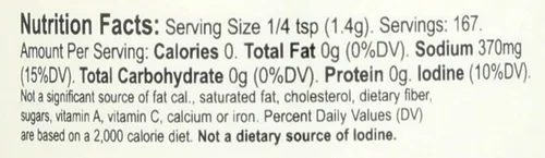 Vista 2 de Redmond - Condimento de sal real, natural sin refinar sin gluten, 8.25 onzas