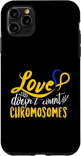 Vista 13 de Down Syndrome T21 - Mother Parents Father Trisomy 21 Case for iPhone 17