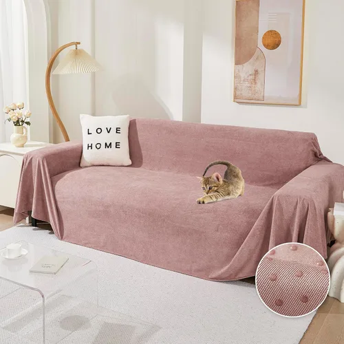 Vista 23 de MEETSKY Funda para silla reclinable, a prueba de arañazos, para gatos, fundas de sofá de gran tamaño, lavable para sofá individual, funda suave