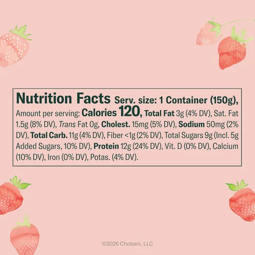 Vista 2 de Chobani Monterey - Yogur griego de fresa, 5.3 oz