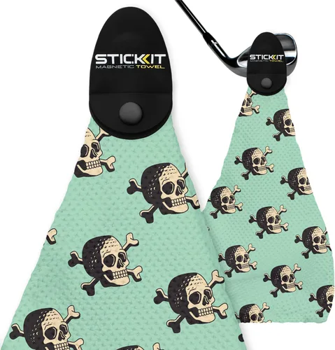 Vista 10 de STICKIT Toalla de golf magnética - Toalla de golf con tejido de gofre - 29