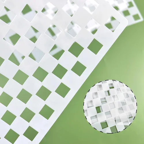 Vista 4 de Plantillas de tablero de ajedrez – 4 plantillas de plástico Mylar reutilizables de varios tamaños para pintar sobre madera, almohadas, pared