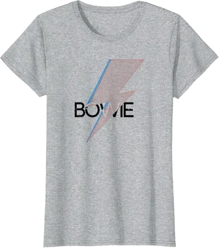 Vista 19 de David Bowie - Camiseta Bowie Bold, Blanco, S
