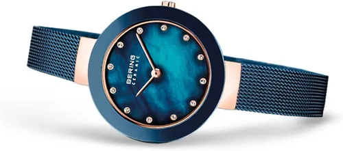 Vista 2 de BERING Women Analog Quartz Ceramic Collection Watch with Stainless Steel Strap & Sapphire Crystal 11429-XXX_1