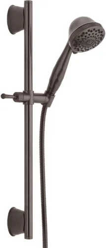 Vista 2 de DELTA FAUCET 51589-SS, ducha de mano con barra deslizante inoxidable