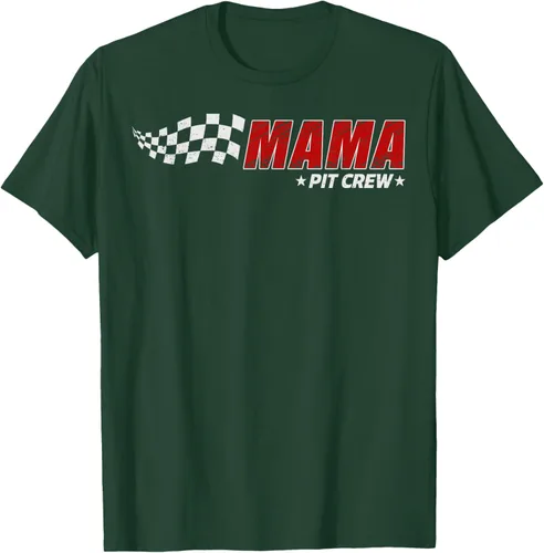Vista 67 de Mama Pit Crew Race Car Birthday Family Matching Pit Crew Camiseta