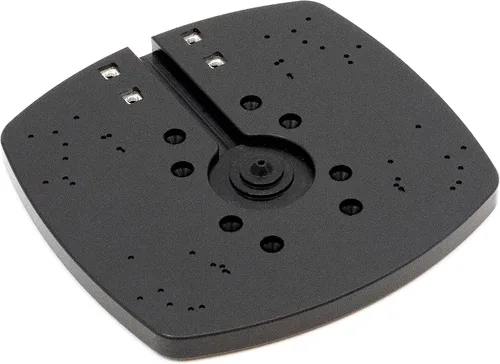 Vista 2 de Negro - Placa modular para soportes que terminan en M1 o M2 para adaptarse a cámaras térmicas FLIR M o Ray T Series Sin