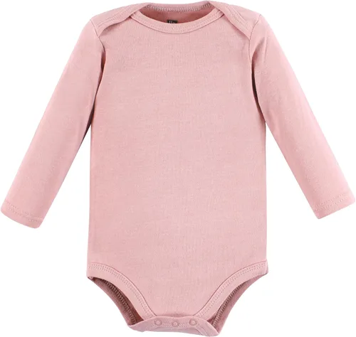 Vista 7 de Hudson Baby Body unisex de algodón de manga larga, para bebé