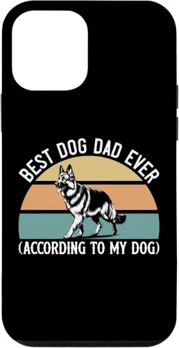 Vista 16 de German Shepherd Best Dog Dad Ever According to My Dog, GSD Case for iPhone XR