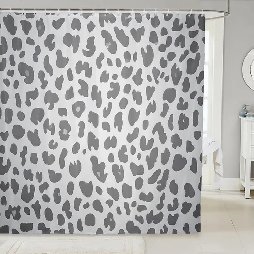 Vista 27 de Erosebridal Cortina de Ducha de Dinosaurio de Dibujos Animados 3D para Niños Varones Adultos Baño Selva Dino Tela Cortina de Baño 72" An x 72 L