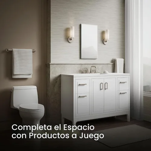 Vista 10 de Kohler CB-CLC1526FS Espejo Botiquín de Baño sin Marco, Puerta Individual, Marco Rectangular con Borde Biselado, Espejo de Gabinete de Baño, Estantes