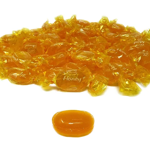 Vista 5 de Bonos de caramelo duro rellenos de miel, miel real, envueltos individualmente, 16 onzas