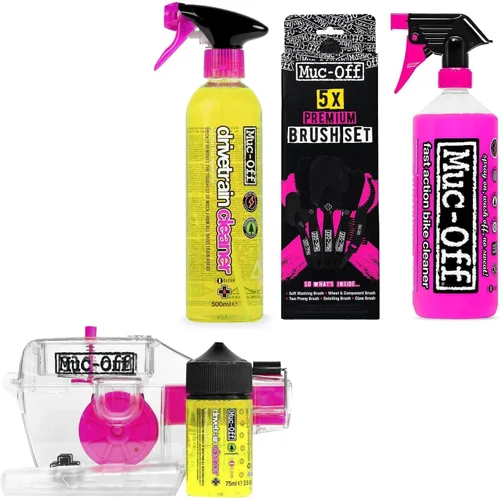 Vista 11 de Muc-Off Nano Tech - Limpiador de bicicletas de 1 litro Fórmula biodegradable, seguro en fibra de carbono y todas las superficies Rompe