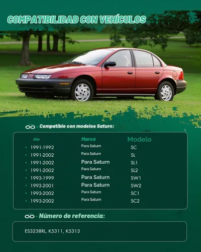 Vista 2 de SCITOO 4 unids Kit de suspensión delantera Brazo de control inferior Barra de acoplamiento exterior ajuste 1991-1992 para Saturn SC 1993-2002 SC1