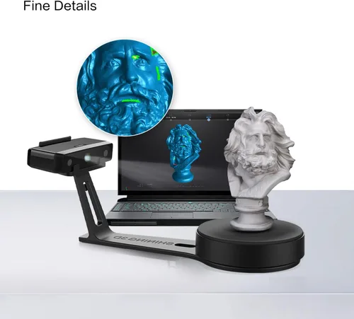 Vista 5 de Einstar Escáner 3D y nueva versión EinScan-SE V2 Desktop 3D Scanner Bundle