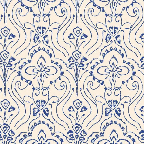 Vista 9 de Tempaper Yellow Pacific Wave Damask - Papel tapiz removible para despegar y pegar, 20.5 pulgadas x 16.5 pies, fabricado en los Estados Unidos