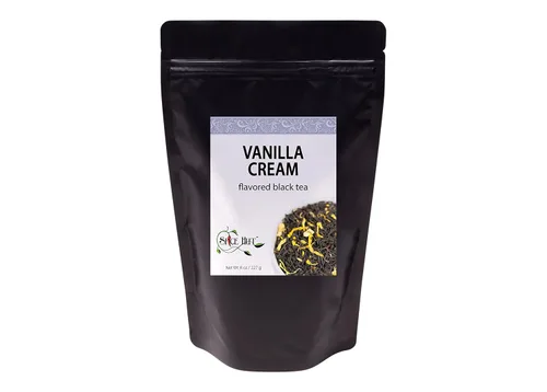 Vista 32 de Crème de la Earl orgánica, hojas sueltas saborizadas Earl gris té negro, el primer sorbo de té, bolsa de 8 onzas (80-100 porciones) The Spice Hut