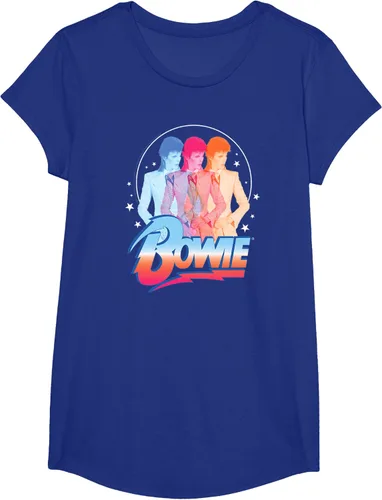 Vista 19 de David Bowie - Camiseta Bowie 3D, Negro