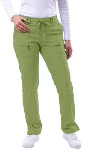 Vista 26 de Adar Pro Scrubs - Pantalones ajustados de yoga para mujer Manzana