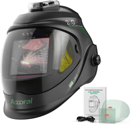 Vista 11 de Casco de soldadura con oscurecimiento automático, color verdadero, sombra 4/9-13
