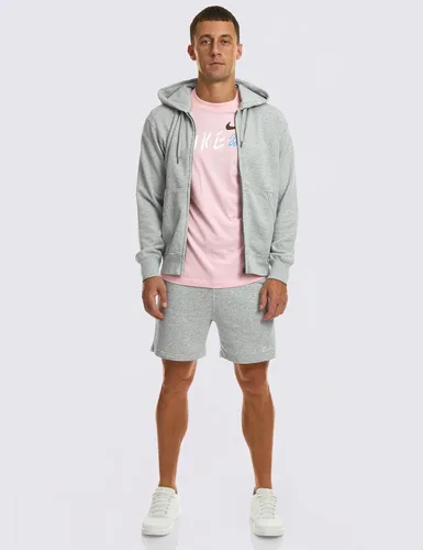 Vista 6 de Ouber Pantalones cortos deportivos de algodón para hombre, pantalones cortos de entrenamiento para gimnasio, deportivos y casuales
