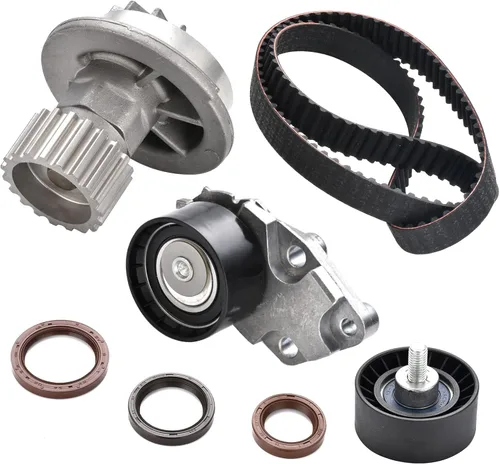 Vista 6 de Kit de correa de distribución con bomba de agua compatible con Chevy Aveo 1.6L L4 2004-2008