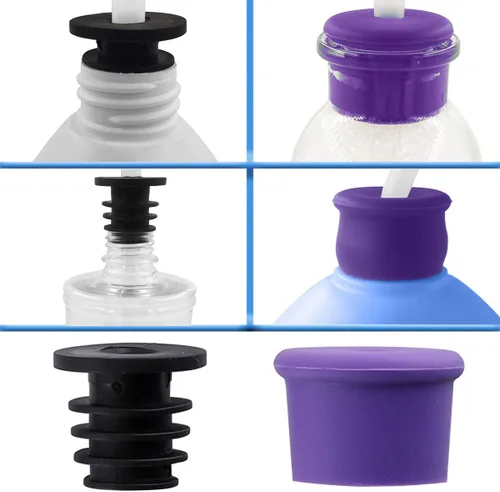 Vista 6 de GAGALIFE Dispensador de jabón para fregadero de cocina (níquel cepillado) y kit de tubo de extensión, cabezal completo de latón, tubo de silicona