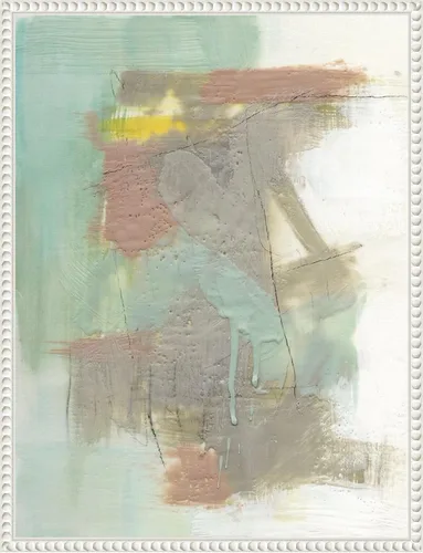 Vista 20 de Amanti Art Framed Canvas Wall Art 24x18 Retro Splash IV by Jennifer Goldberger, Framed Wall Art Canvas, Abstract Artwork, Traditional Decor, Medium