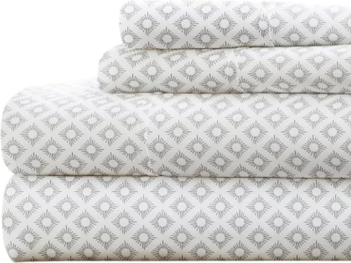 Vista 31 de Linen Market Juego de sábanas de 4 piezas tamaño matrimonial (gris claro cambray) – Duerme mejor que nunca con estas sábanas ultrasuaves y Cambray