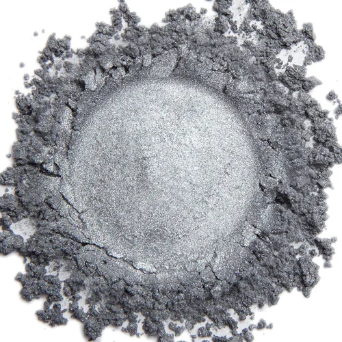Vista 10 de Demure Mineral Make Up Sombra de ojos (Blue Sparkle), sombra de ojos brillante, polvo suelto, sombra de ojos con purpurina, maquillaje de ojos