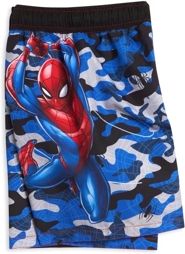 Vista 3 de Marvel Spider-Man Avengers Swim Trunks Bathing Suit Toddler to Big Kid