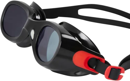 Vista 8 de Speedo Gafas clásicas Futura unisex, rojo/ahumado, talla única
