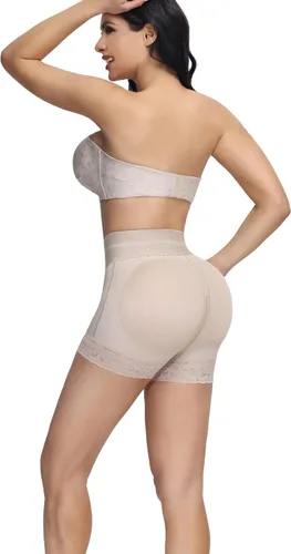 Vista 3 de SHAPSHE Faja moldeadora para mujer, pantalones cortos con control de abdomen, moldeadores de cuerpo, cintura alta, levantadores de glúteos, muslos