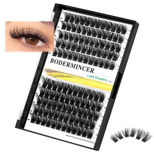 Vista 20 de Bodermincer 4 piezas Pinzas de Clúster de Pestañas para Injerto de Extensiones de Pestañas Postizas (4 piezas de Pinzas)