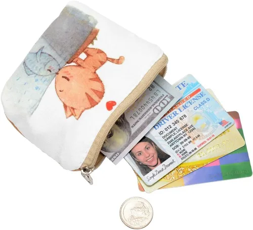 Vista 89 de Monedero para mujer y niña, diseño de monedero