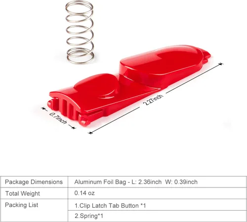 Vista 6 de Varita de Extensión/Pestillo de Clip de Cabezal Limpiador Botón de Lengüeta Compatible con Dyson V7 V8 V10 V11 V15 Partes de Transmisión Eléctrica