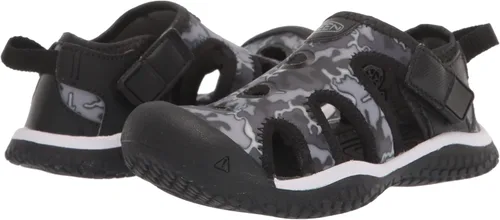 Vista 7 de KEEN Sandalias Stingray para niños, color rojo