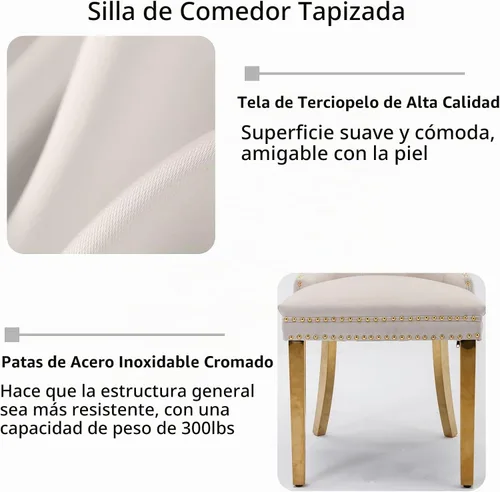 Vista 9 de Juego de mesa de comedor moderna de mármol sintético de oro blanco de 68 pulgadas para 6, juego de mesa rectangular de 7 piezas con patas de acero