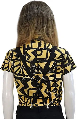 Vista 4 de PartyCos Eleven Battle Costume for Women Eleven Shirt Halloween Cosplay Costumes Short Sleeve Shirts Tops