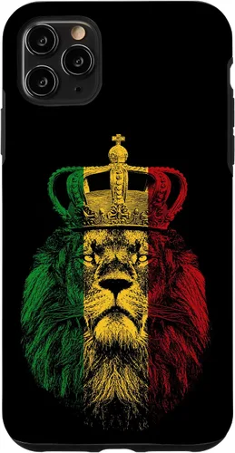 Vista 13 de Rasta Lion of Judah Rastafarian Reggae Ethiopian Lion Gift Case for iPhone 17